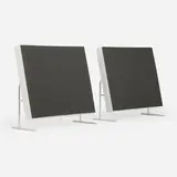 Dieter Rams, LE 1 electrostatic loudspeakers, pair