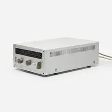 CE 16 tuner by Dieter Rams, 1963, enameled metal, steel, plastic, sold Jan 2025