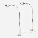 Cedric Hartman, Floor lamps, pair