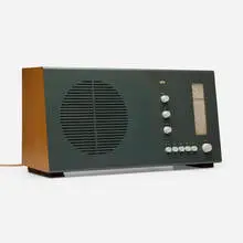 Dieter Rams, Tischsuper RT 20 radio, 1961, enameled steel, ash, plastic