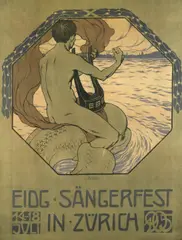 Burkhard Mangold, 'EIDG SÄNGERFEST IN ZURICH'; 1905