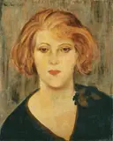 Willy Jaeckel, Portrait einer jungen Frau