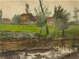Walter Leistikow, Häuser am Wasser