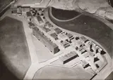 Ludwig Mies van der Rohe, Modell der Weissenhof-Siedlung wie gebaut (1927), Ansicht von Südwesten