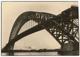 Port of N.Y. Authority (Bayonne Bridge) by Margaret Bourke-White, 1937, Vintage. Silbergelatineabzug, sold May 2013