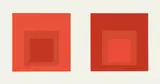 Formulation : Artikulation by Josef Albers, 1972, 2 Original-Leinenkassetten mit jeweils 33 Kartondoppelbögen mit je 2, 3 oder 4 Farbserigraphien (insgesamt 127). Kassett, sold May 2011