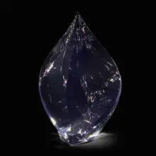 Christopher Ries, Afterglow, 2007, cut, ground, and polished optical crystal