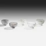 Tobias Møhl, Nest Collection (five parts), 2005-06, hand-blown glass