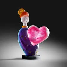 Stani Jan Borowski, Untitled (Love Messenger), c. 2010, hand-blown glass