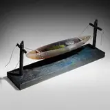 Bertil Vallien, ANOD, 1998, cast glass, wood, wax, steel, oil paint