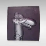 Ann Wolff, Koln Couple I, 2003, cast glass