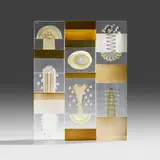 Steffen Dam, Curiosity Block, 2012, blown, cast, fused, and polished glass