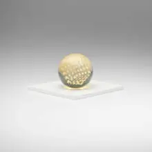 Sfera, series B by Enzo Mari, 1959-1963, resin, sold Jan 2025