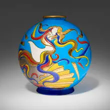 C. Didier, Venus vase, c. 1975, glazed ceramic