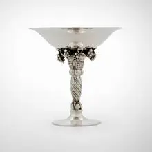 Grape compote, model 263 A by Georg Jensen, sterling silver, sold Jan 2025