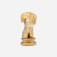 Manolete by Miguel Ortiz Berrocal, 1975-77, bronze, stainless steel, sold Jan 2025