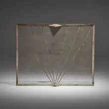 Albert Chase McArthur, Rare firescreen from the Arizona Biltmore Hotel, Phoenix, c. 1928, copper