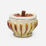 Alice Colonieu, Covered vessel, c. 1950, glazed earthenware