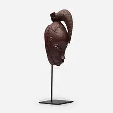 René Buthaud, Mask, c. 1940, glazed earthenware