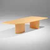 Sabine Marcelis, Custom dining table from the Soap series, 2020, polyester resin
