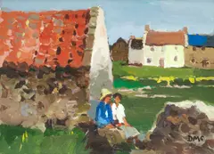Donald McIntyre, 'Resting Ceres', oil on board