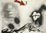 Antoni Tàpies, Ohne Titel. Nach 1986, Aquatinta und Prägedruck auf Velin