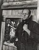 Arnold Newman, Jackson Pollock, Springs, Long Island, <br />