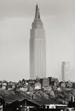 Andreas Feininger, Empire State Building seen from New Jersey, 1941, Vintage. Silbergelatineabzug