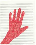 Louise Bourgeois, My Hand, 2002, Farblithographie auf Velin