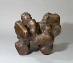 Gerson Fehrenbach, Skulptur III, 1961, Bronze mit goldbrauner Patina. Höhe: 41 cm (16 ⅛ in.)