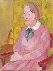 Carl Lohse, Frauenbildnis, 1931, Öl auf Leinwand