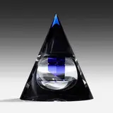 Vlastislav Janaçek, Untitled (Pyramid), 2005, cut and polished optical glass