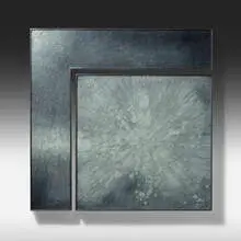 Cassandria Blackmore, Asimi L, 2011, reverse-painted glass
