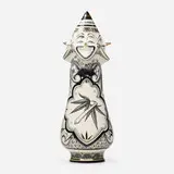There Should Be a Jester in the Game of Chess by Eduardo Sarabia and Marcel Dzama, 2016, glazed and gilt earthenware, sold Jan 2021