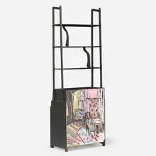 Smokey Tunis, Etagère, c. 1969, sculpted and painted wood