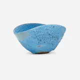 Folded vessel by Beatrice Wood, volcanic glazed earthenware, sold Jan 2021