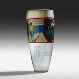 Scott Chaseling, Global Language, 2005, fused glass canes, murrine, velato surface