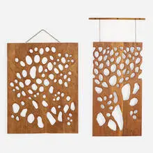 James Martin, Hanging screens, set of two, American black walnut