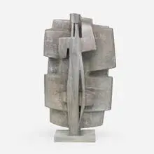 Roger Desserprit, Untitled (Sculpture), c. 1969, cast aluminum