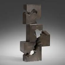 Cascade (Sculpture) by Pierre Sabatier, bronze, sold Dec 2024