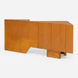Alain Marcoz, Custom cabinet, c. 1956, birch, plywood