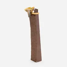 Bennett Bean, Untitled (from the Dolman series), c. 1991, granite, gilt aluminum, acrylic and metallic paint on earthenware, marble
