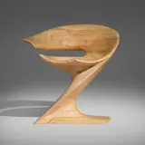 Michael Coffey, Matador I chair, 1993, stacked and carved maple