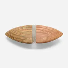 Brad Copping, Amiss, 1999, laminated pine, cold-worked glass