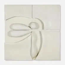 Ruth Duckworth, Untitled, c. 2003, hand-built and glazed porcelain