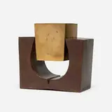 Oded Halahmy, Forthright, 1968-69, patinated bronze