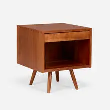 Swett nightstand by George Nakashima, 1974, American black cherry, sold Dec 2024
