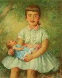 Mischa Askenazy, Portrait of Ellen, oil on canvas