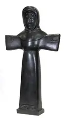 Beniamino Benvenuto Bufano, St. Francis of Assisi, bronze
