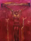 (n & a) Martin Facey, Lifter, 1982, oil on canvas